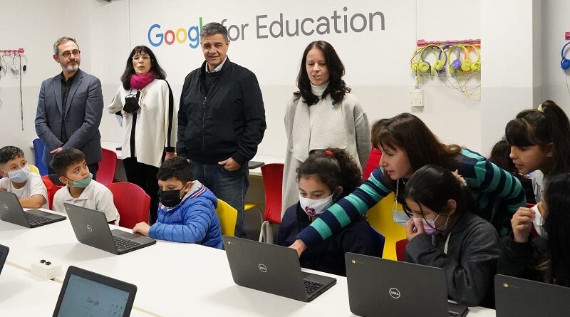 La primera escuela pública Google en Argentina está en Vicente López